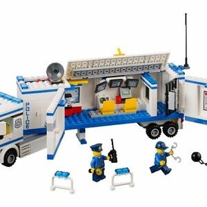 Used LEGO set 60044 - Mobile Police Unit. Has instructions missing a few sticker